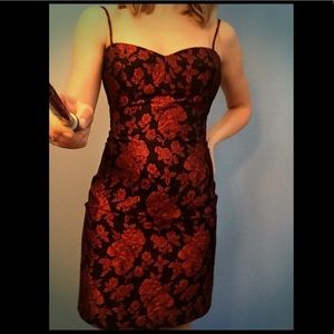 Jacquard Sheath Dress
